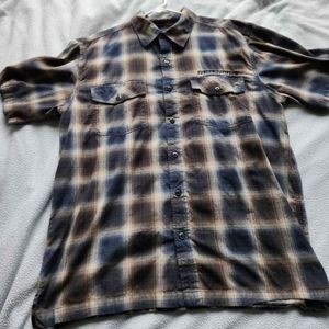 Harley Davidson short sleeve button up